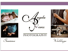 Tablet Screenshot of angelaperezphotography.com